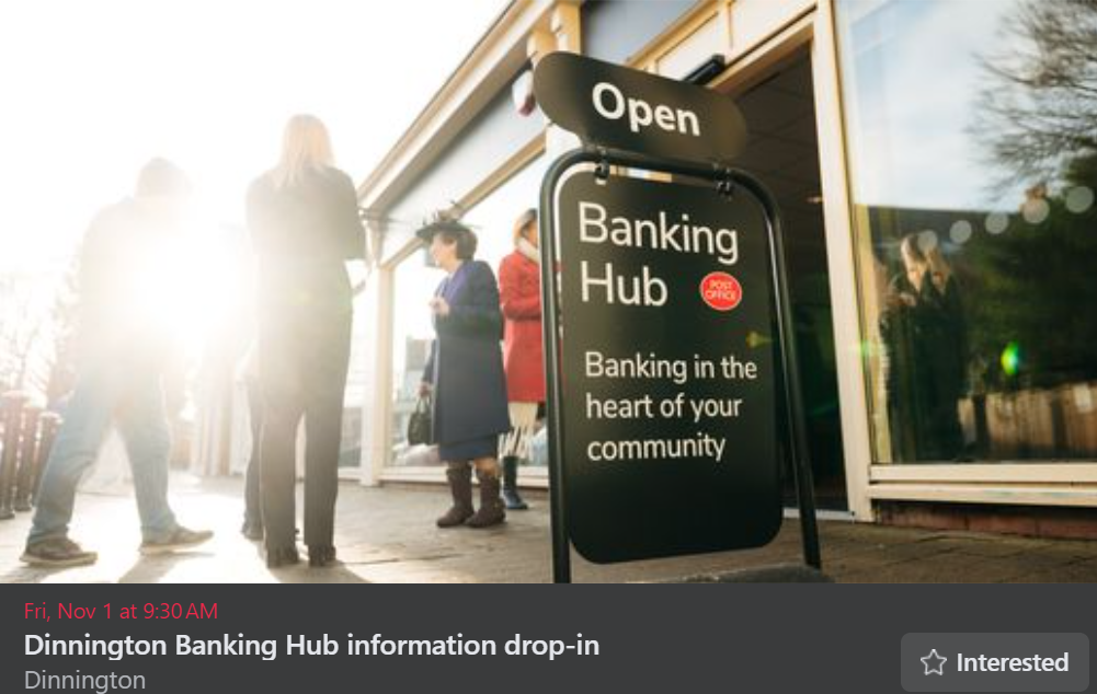 Dinnington Banking Hub Information Event