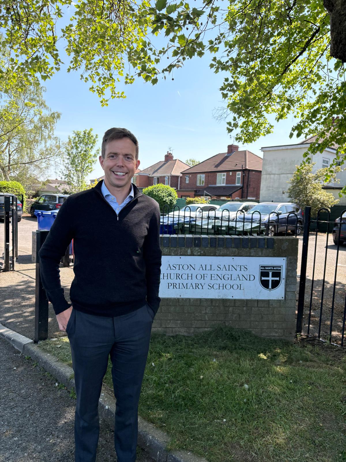 Aston All Saints Church of England Primary School Visit