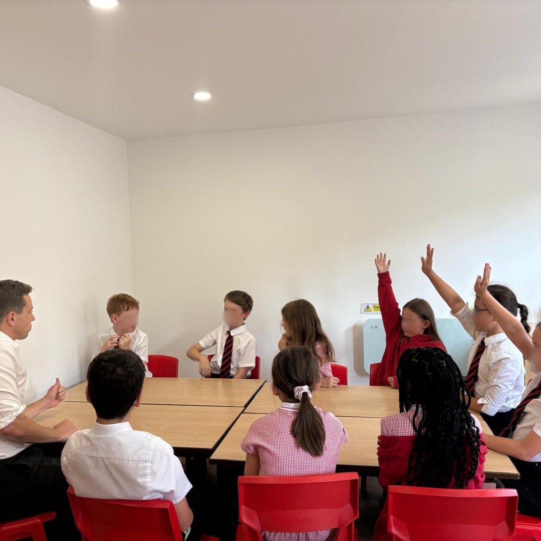 Visit to St Alban’s C of E Primary School